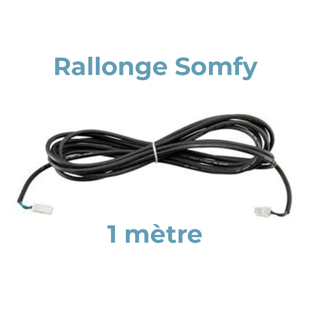 Rallonge panneau solaire Somfy 1m